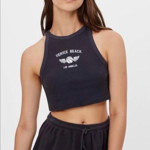 NWT Bershka Venice Beach tank S